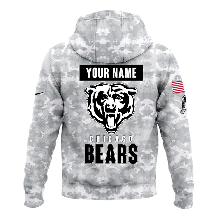 2024 Chicago Bears FS0110 - Unisex Luxury Hoodie - Image 2