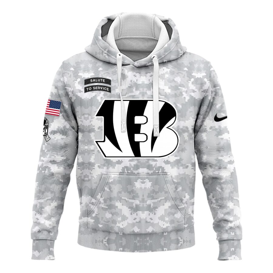 2024 Cincinnati Bengals FS0112 - Unisex Luxury Hoodie - Image 3
