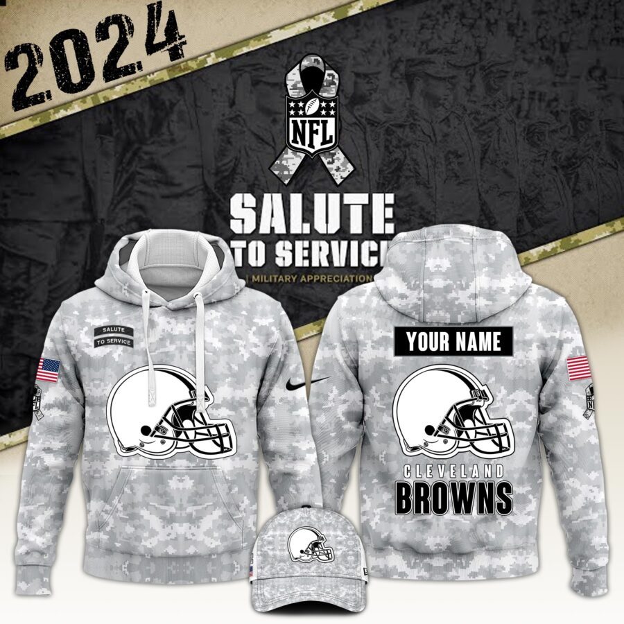 2024 Cleveland Browns FS0114 - Unisex Luxury Hoodie
