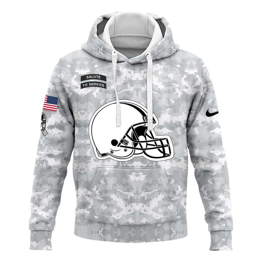 2024 Cleveland Browns FS0114 - Unisex Luxury Hoodie - Image 3