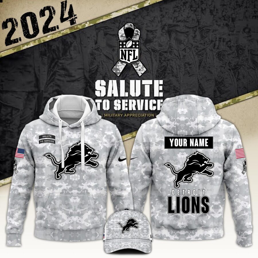 2024 Detroit Lions FS0120 - Unisex Luxury Hoodie