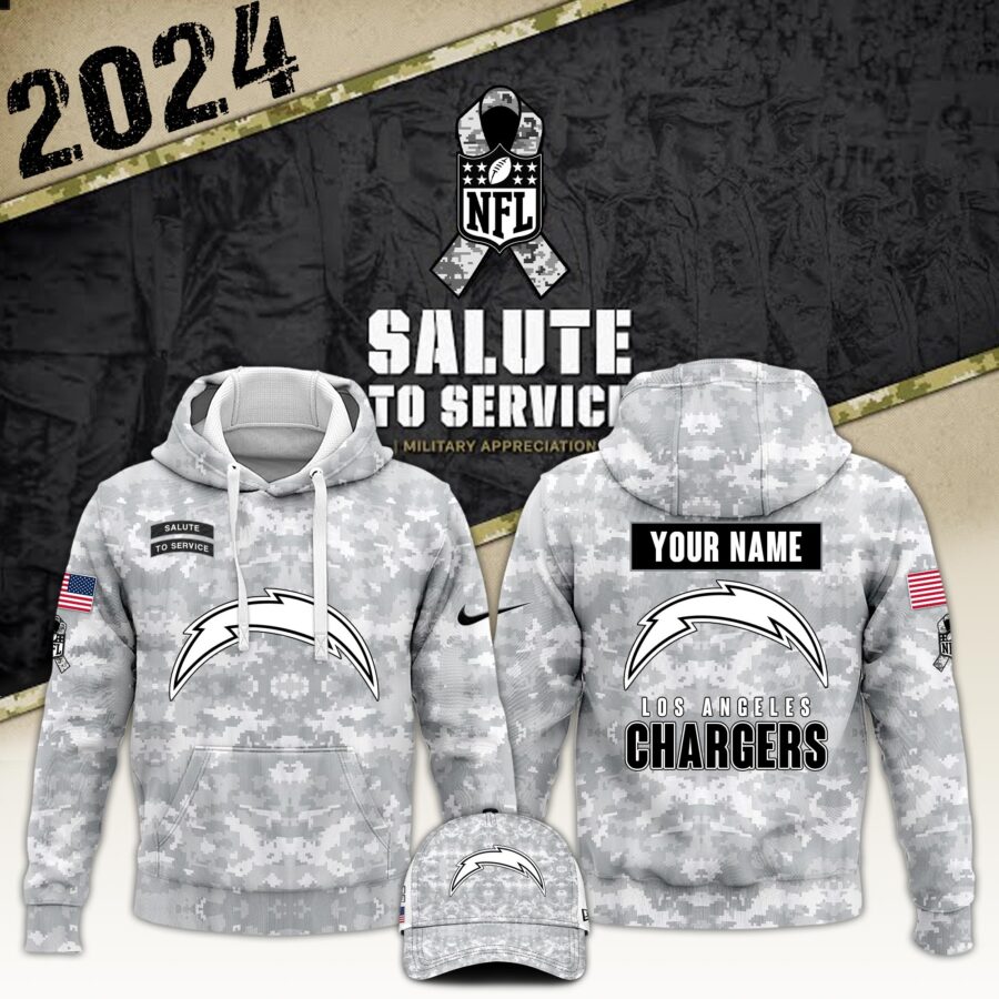 2024 Los Angeles Chargers FS0134 - Unisex Luxury Hoodie