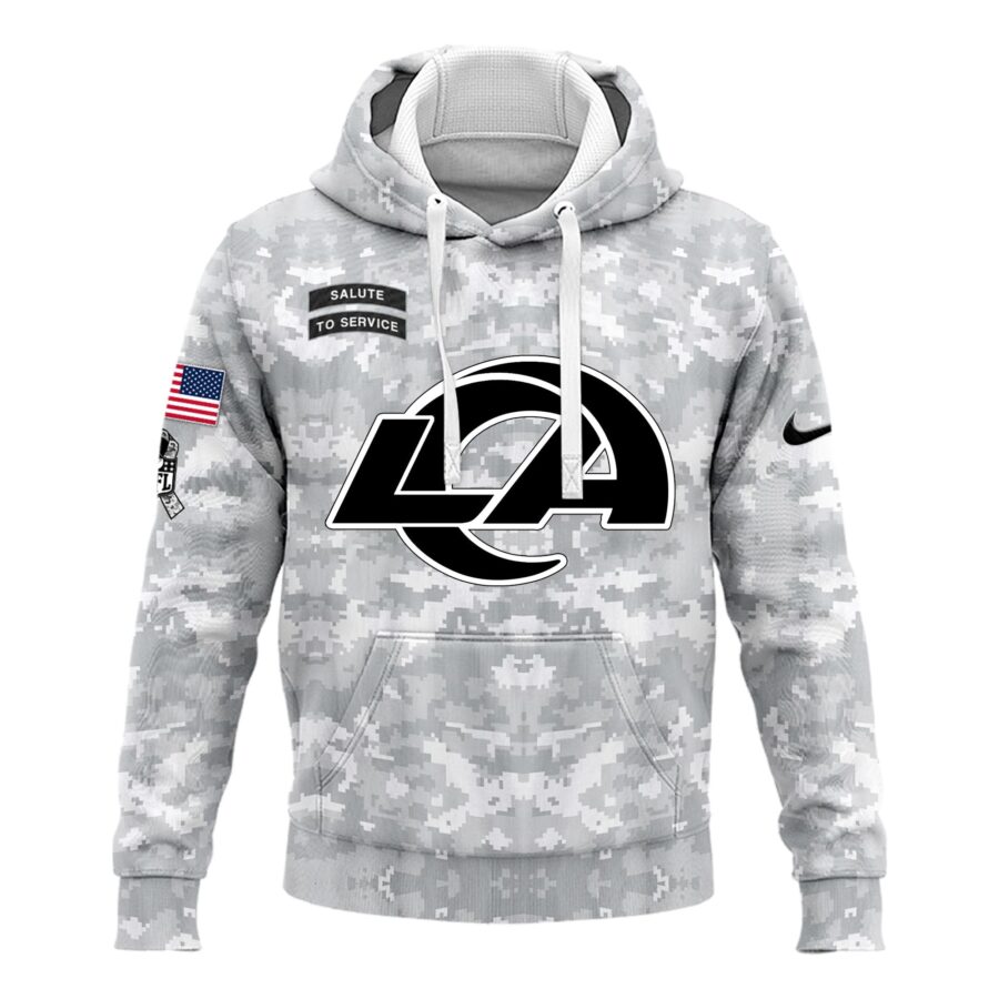 2024 Los Angeles Rams FS0136 - Unisex Luxury Hoodie - Image 3