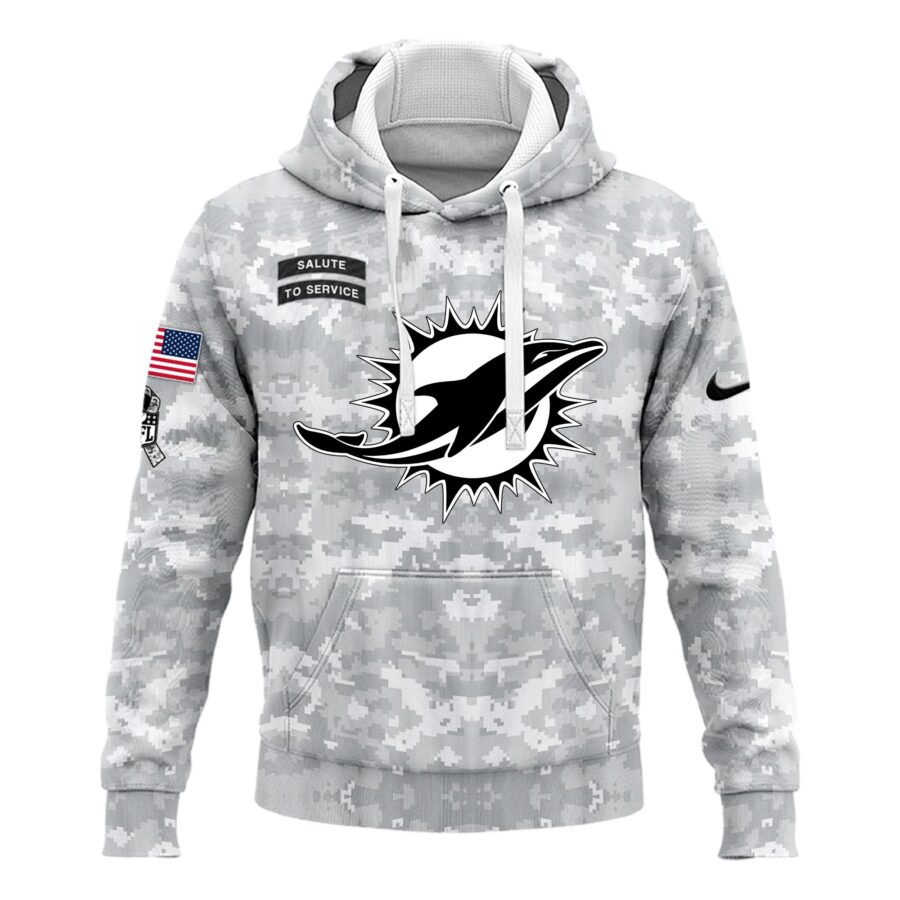 2024 Miami Dolphins FS0138 - Unisex Luxury Hoodie - Image 3
