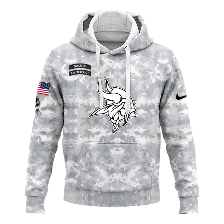 2024 Minnesota Vikings FS0140 - Unisex Luxury Hoodie - Image 3