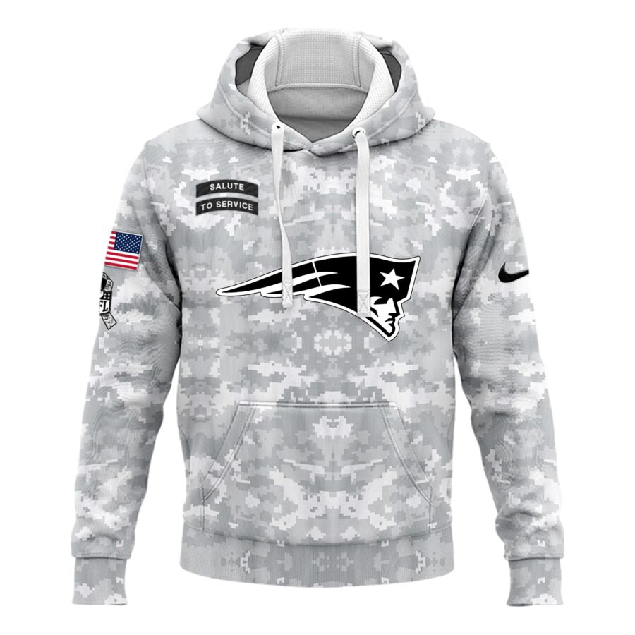2024 New England Patriots FS0142 - Unisex Luxury Hoodie - Image 3