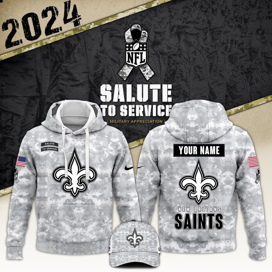 2024 New Orleans Saints FS0144 - Unisex Luxury Hoodie