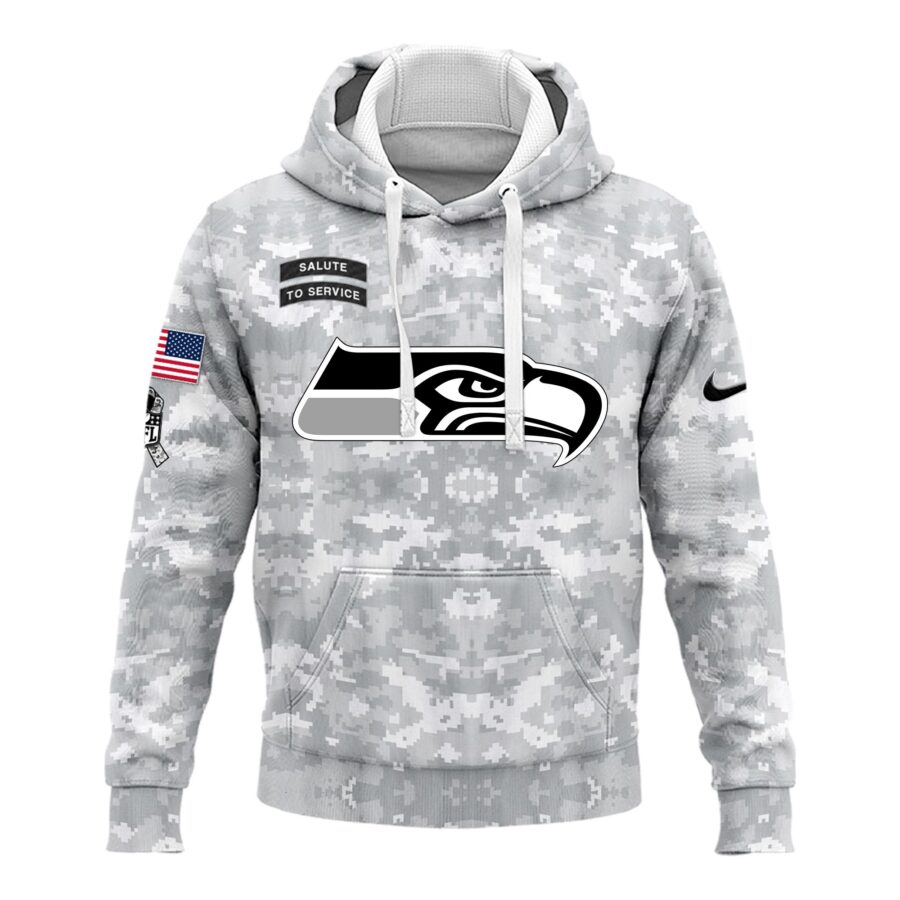 2024 Seattle Seahawks FS0156 - Unisex Luxury Hoodie - Image 3