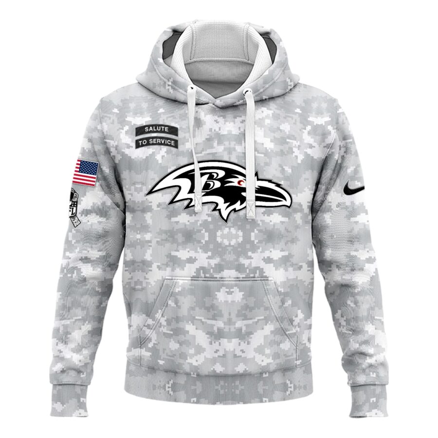 2024 Baltimore Ravens FS0104 - Unisex Luxury Hoodie - Image 3