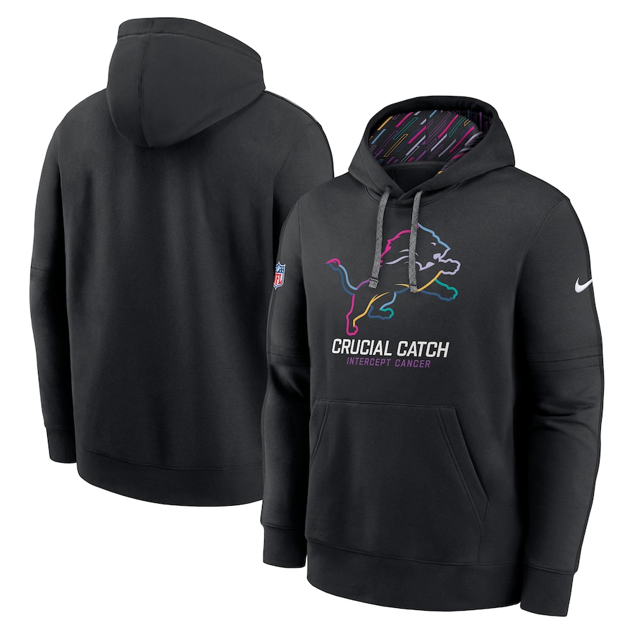 2024 Detroit Lions Crucial Catch FS207 - Pullover Hoodie