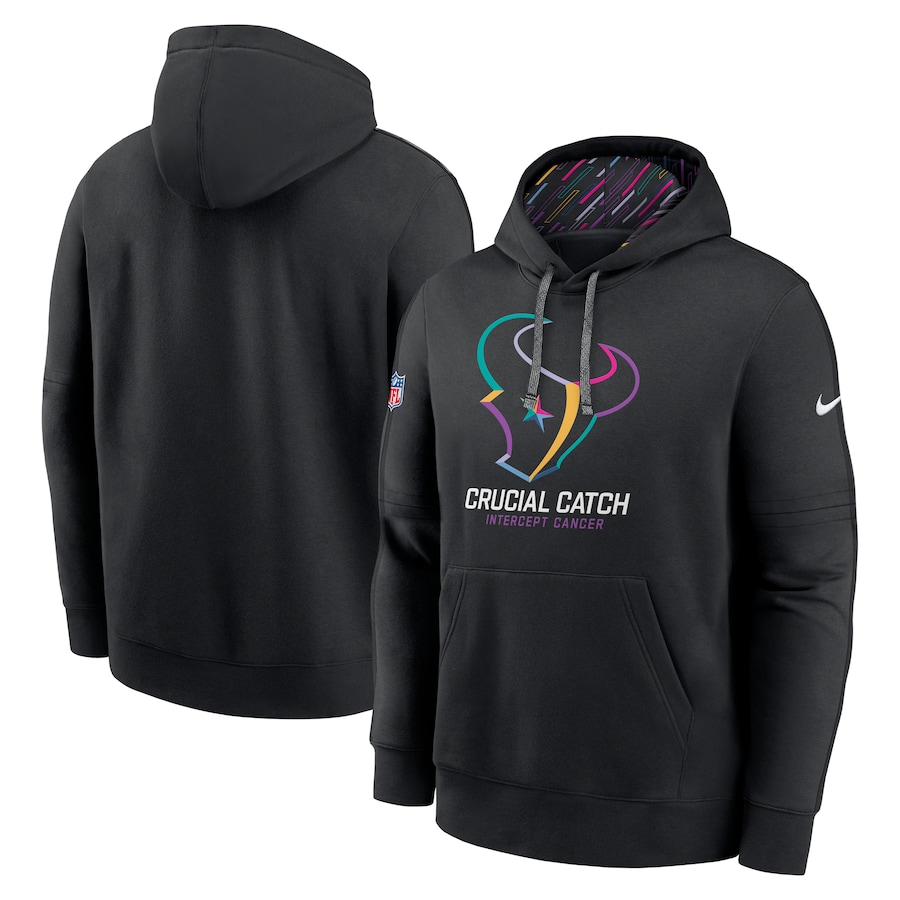 2024 Houston Texans Crucial Catch FS209 - Pullover Hoodie