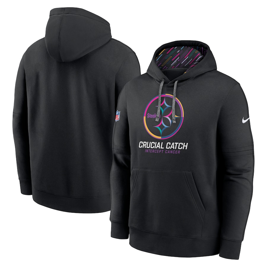 2024 Pittsburgh Steelers Crucial Catch FS217 - Pullover Hoodie