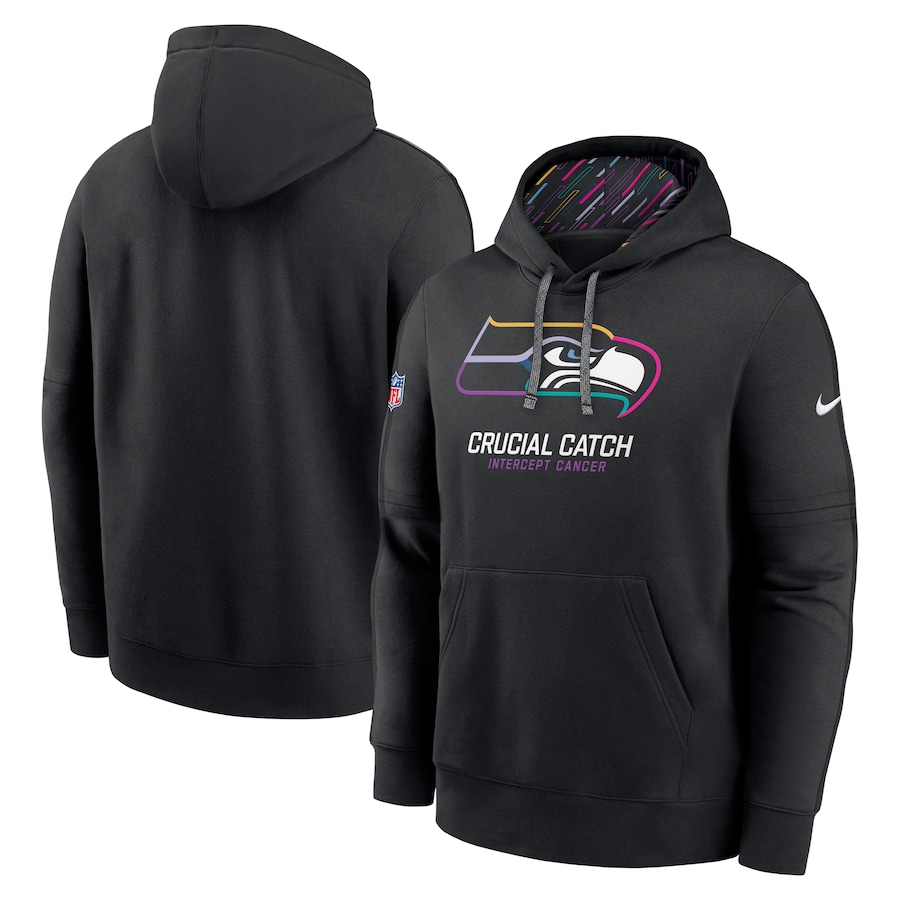 2025 Seattle Seahawks Crucial Catch FS219 - Pullover Hoodie