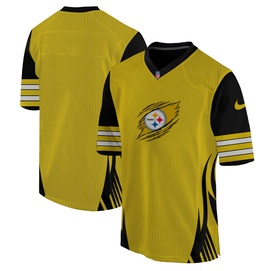 Men's Pittsburgh Steelers 2025 Nike Limited ST53 Jersey 2025