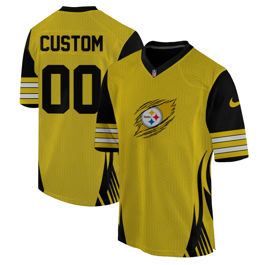 Men's Pittsburgh Steelers 2025 Nike Limited ST52 Jersey 2025