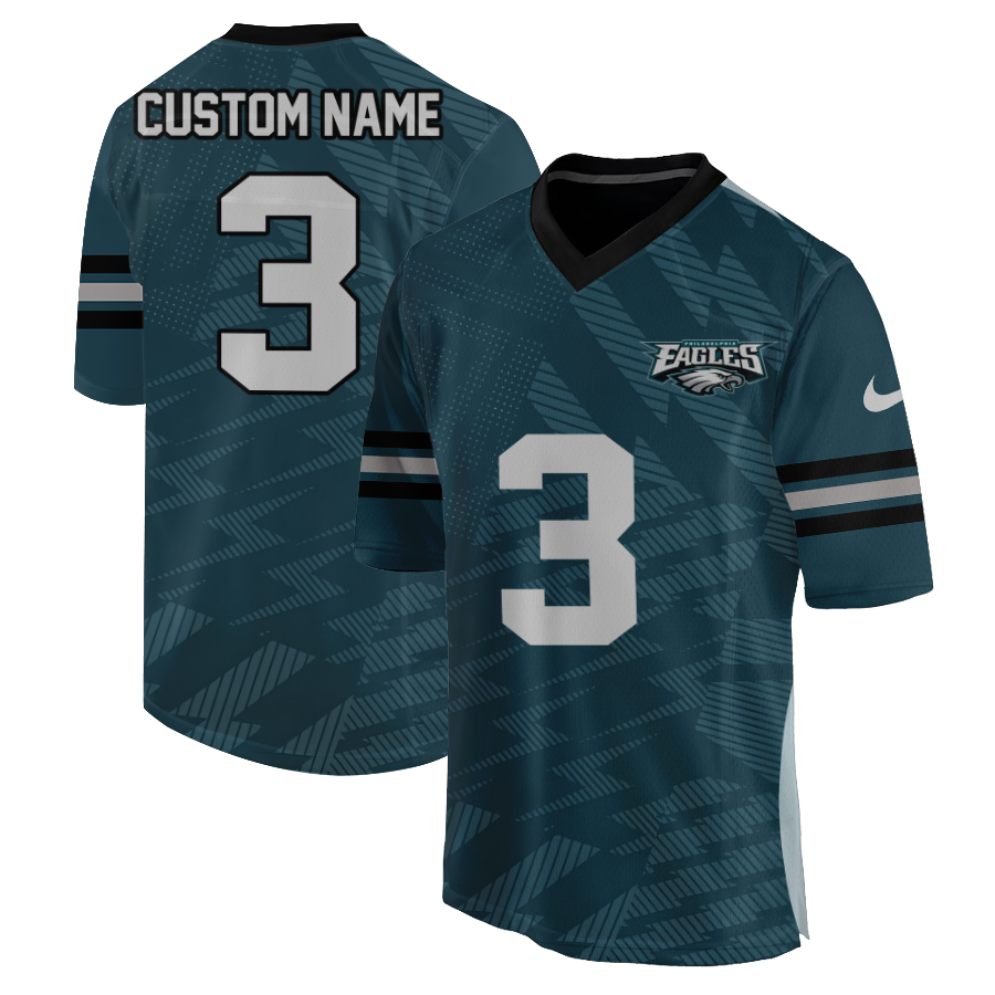 Men's Nike Philadelphia Eagles limited 2025 PE32 Custom Jersey